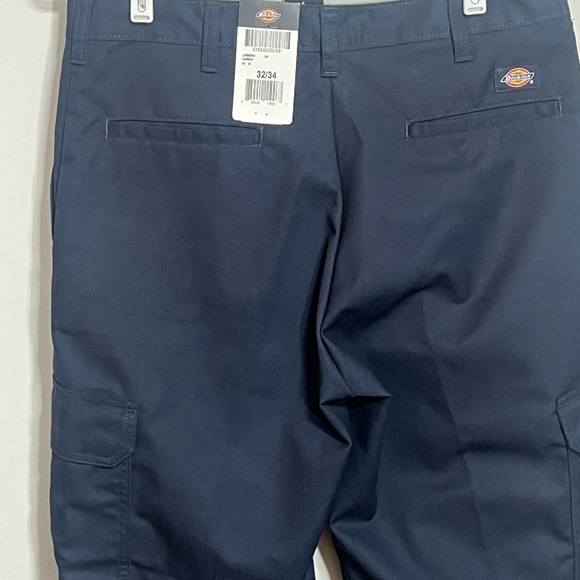 NWT Dickies Industrial Blue Cargo Pants Sz 32/34 - Picture 5 of 8